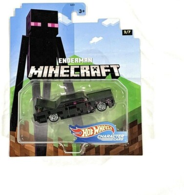Hot Wheels 2020 Minecraft Character Cars Complete Set of 7 1:64