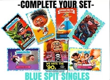 2019 Garbage Pail Kids We Hate the 90's "PICK-A-SINGLE" Sticker Card BLUE SPIT
