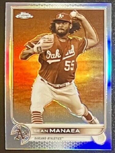 2022 Topps Chrome Sean Manaea Oakland Athletics Sepia Refractor Card #217 - Picture 1 of 1