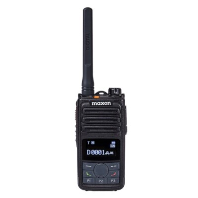 Maxon MDP6000 UHF or VHF Digital DMR Tier II TDMA Portable Radio MDP6124 MDP6424