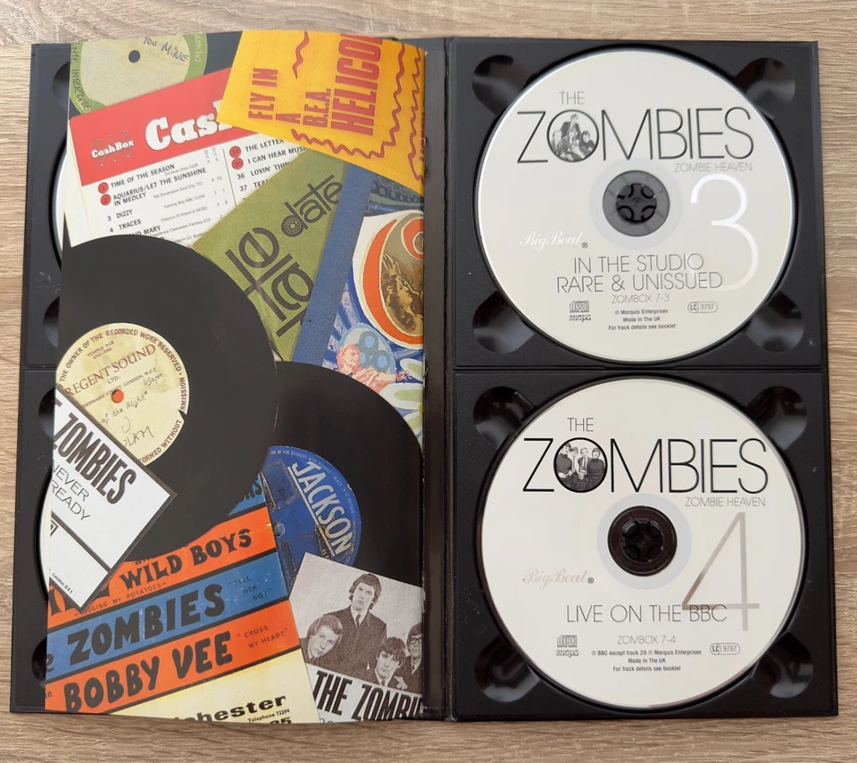 The Zombies - Zombie Heaven - 4CD Longbook - Top! - Bild 4 von 4