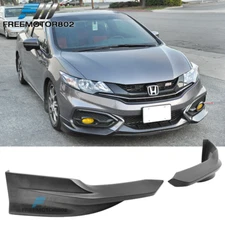 Fits 14-15 Honda Civic Coupe HFP Style PU Front Bumper Lip Spoiler Bodykit
