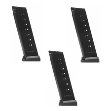 LOT (3) Mec-Gar 1911 .45ACP 8rd Anti-Friction Match Grade Mag #MGCG4508MATCH