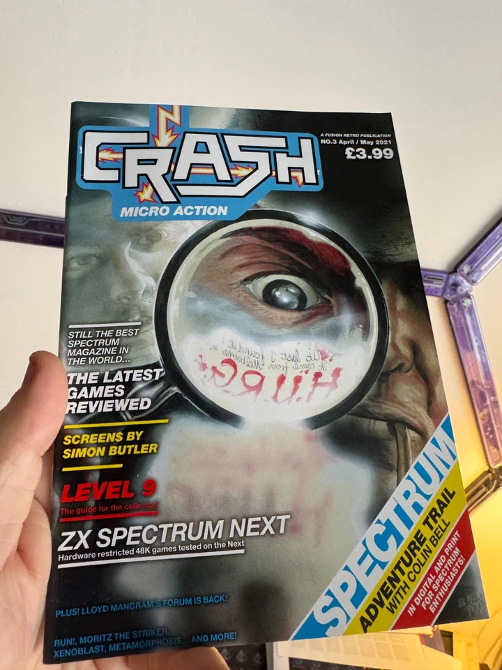 CRASH magazine - Issue #3 - brand new - Sinclair Spectrum