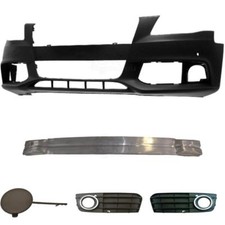 Satz Front Kit Stoßstange vorne grundiert Träger+Zubehör für Audi A4 8K 07-11