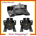 Engine Motor & Trans Mount For 01-06 Chevrolet Silverado 1500 HD 6.0L 2WD 3PCS