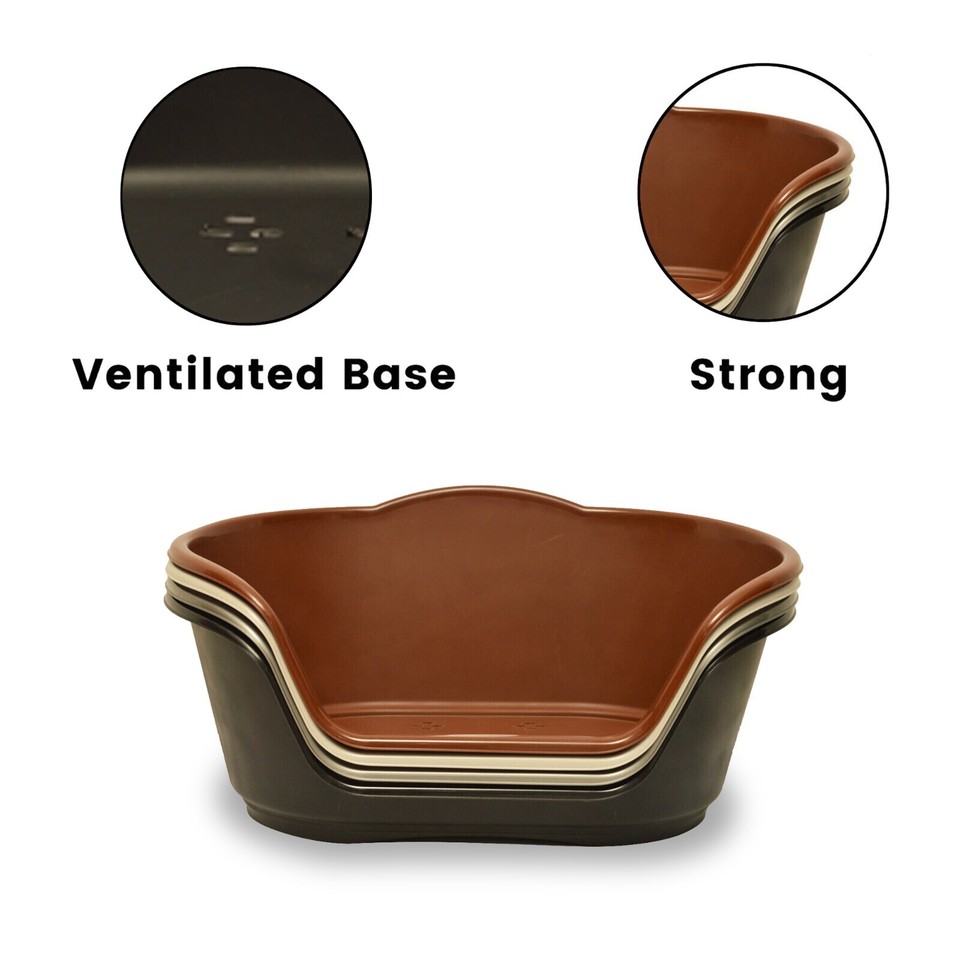 Pet Basket Plastic Soft Comfy Warm Baskets Luxury Portable Cat Dog