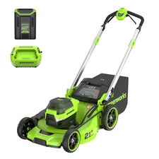 "60V 21" Push Lawn Mower with 5.0 Ah Battery & Charger"