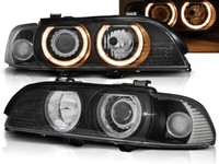 Xenon Scheinwerfer Angel Eyes Set FüR Bmw E39 Schwarz Inkl. Philips D2S Brenner