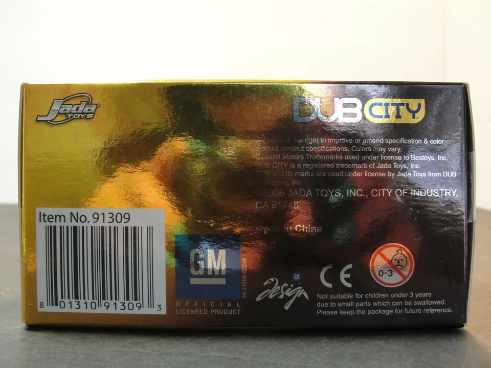 JADA DUB CITY 2006 CHEVY CAMARO CONCEPT 1:64 CROMO LIMITADO Foto 3 de 3