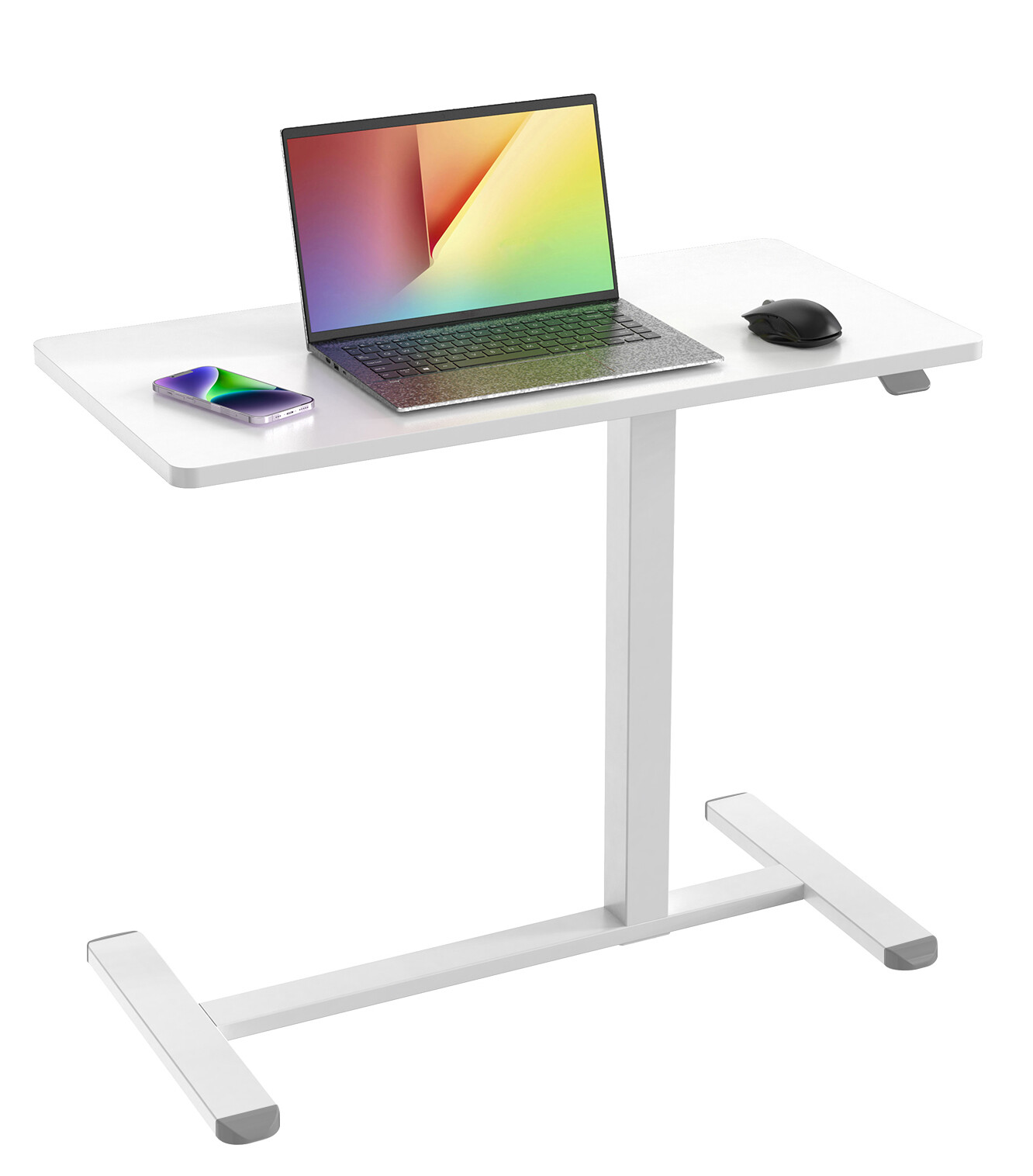 Accessori - Vari - Sit-stand Scrivania Compatta Postazione Di Lavoro Con Alte...