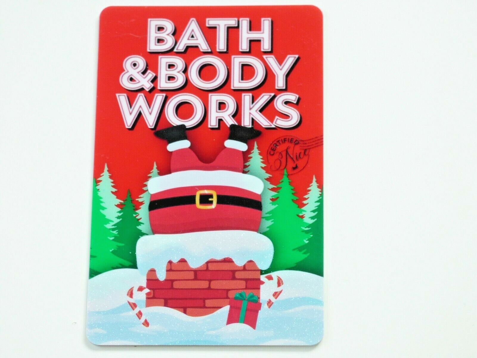 Bath & Body Works Gift Card Christmas Santa - Sparkle - Collectible - No  Value | Ebay
