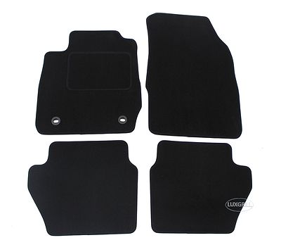 Fußmatten Automatten Velours Für Ford Fiesta 2008-2015 4-Tlg Bef.Oval