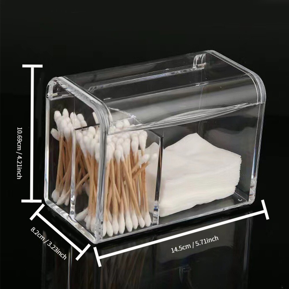 with Compartments Storage Canister with Lid Storage Containers Bathroom