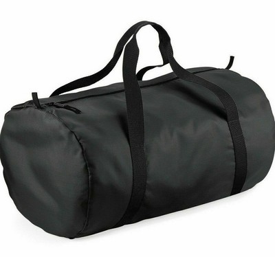 BagBase BG150 Packaway Barrel Bag – Faltbare Tasche, Fluoreszierend Gelb/schwarz, Wasserabweisend