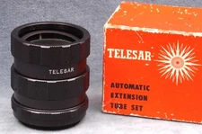 M42 TELESAR AUTOMATIC EXTENSION TUBE SET, MADE IN JAPAN - FREE USA SHIPPING 