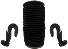 Make UR Own Custom Bungee Cord Assembly Package - 1/4" x 100 Ft w /10  EZ Hooks