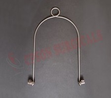 Estribo veterinario Bohler Steinmann Pin Soporte Lote de 5 piezas quirúrgico.