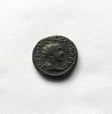 Volusianus Antiochia Pisidien Feldzeichen Legion 6,3 g 23 mm sehr sch&ouml;n #392