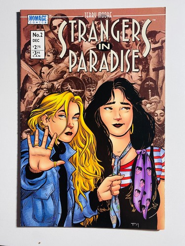 HOMAGE COMICS TERRY MOORE STRANGERS IN PARADISE #2 (1996) VF COMIC