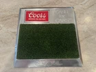 Vintage 80s Coors Cash For Cans Turf Thank You Sign Beer Advertising 10x10”