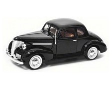 1939 Chevrolet Coupe Black 1:24 Scale Model Diecast Motormax 73247 New Boxed