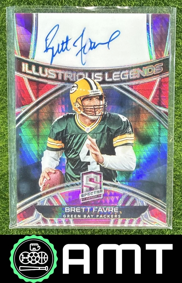 Panini Brett Favre Football Sports Trading Card Singles Serial