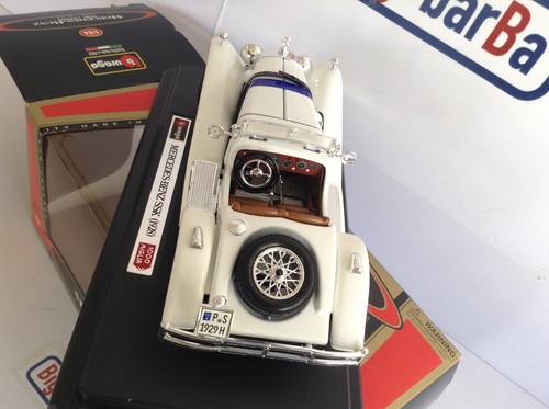 🔥Lot vintage🚗 BBURAGO MERCEDES BENZ SSK 1928 1/24 🔥🏖️ SUMMER SALE 🏖️ 🌊🐋 - Foto 6 di 19