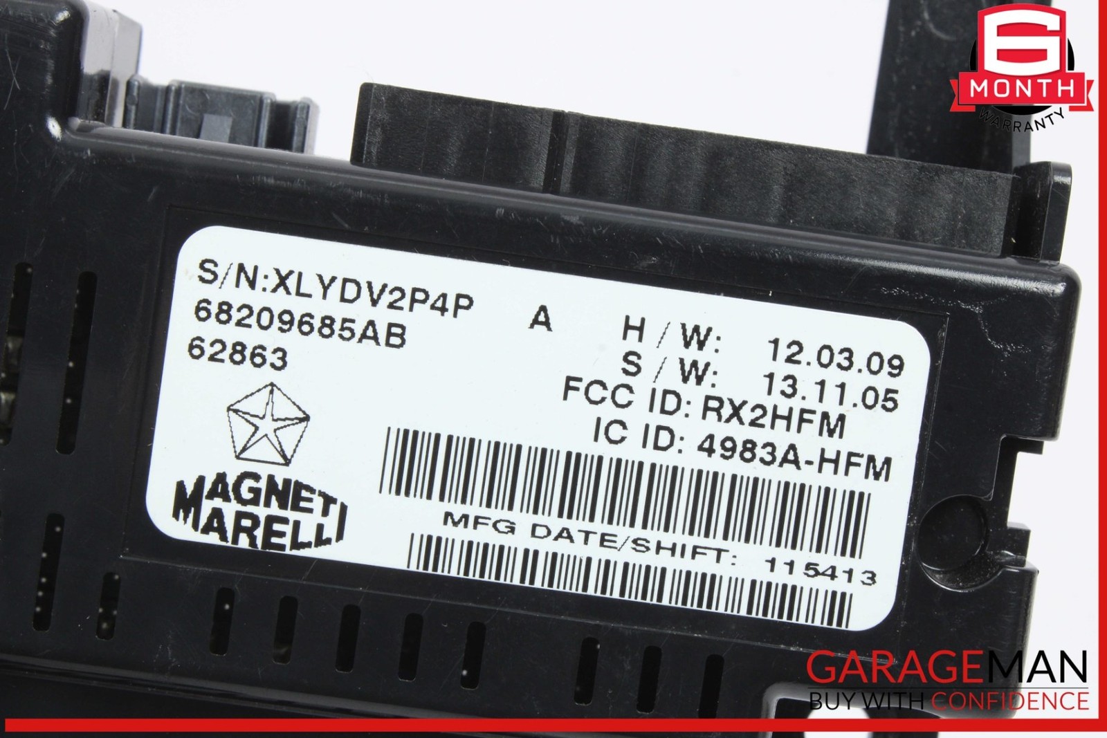 14-16 Maserati Quattroporte Telematics Control Unit (TCU) 68209685AB OEM