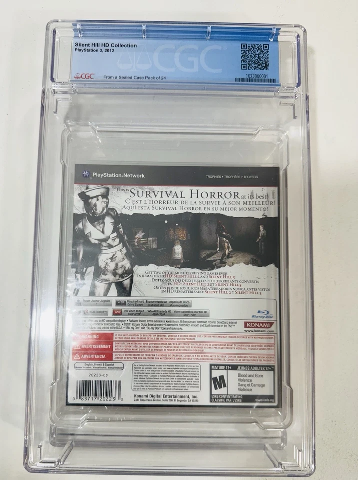 Brand New Silent Hill HD Collection PS3 Sealed CGC Graded 9.8 A++ - Image 3 of 4