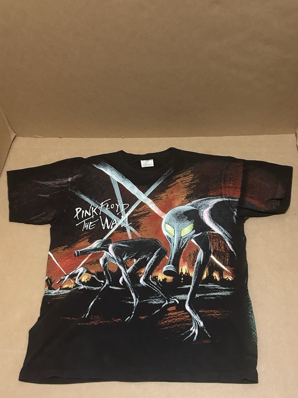 Pink Floyd The Wall T Shirt Large Winterland Tag 1982 AOP Excellent