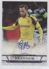 2016-17 Topps UCL Showcase Champions League Gonzalo Castro #CLA-GC Auto 1m1a