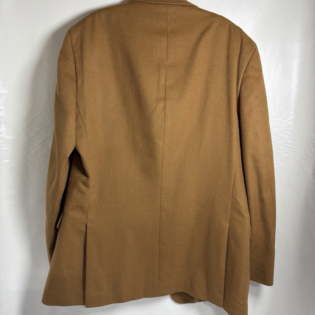 Paul Frederick Sport Coat Mens 42L Cashmere Blend Camel Brown View 5