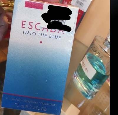 INTO THE BLUE BY ESCADA 75ML EDP EAU DE PARFUM SPRAY (NEW WITH BOX SEALED) RARE