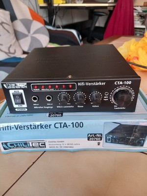 HiFi-Karaoke-Verstärker CHILiTec CTA-100