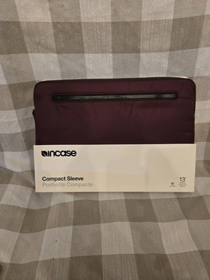 Incase Compact Sleeve 13in for MacBook Pro/Air Padded Polyester Purple Zip