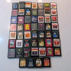 Lot Of 53 Atari 2600 Games - All Cleaned & Tested