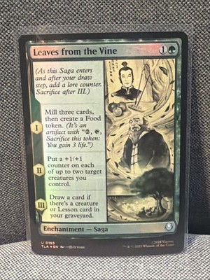 Leaves from the Vine Avatar: The Last Airbender Foil