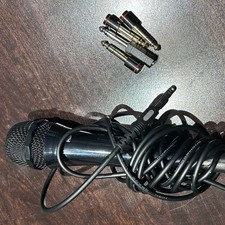 Karaoke USA Dynamic Microphone  Adapter Jacks
