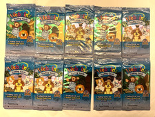 Lot of 10 Series 1 Webkinz Trading Cards Factory Sealed Feature Code Per Pack