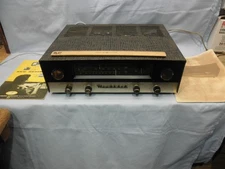 EXCELLENT 1958-60 Heathkit PT-1 AM/FM Stereo Tuner- Serviced +Manual+ Catalog