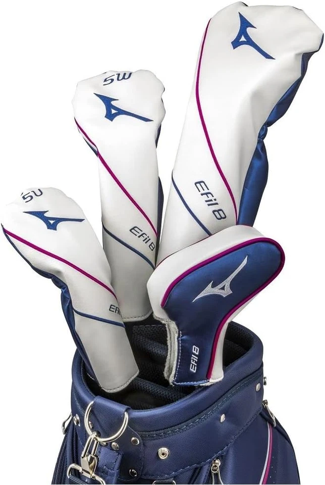 MIZUNO Efil-8 Ladies Golf Club Set 8pcs w/ Caddy Bag Right Hand 5KJBZ170 L Flex - Image 4 of 4