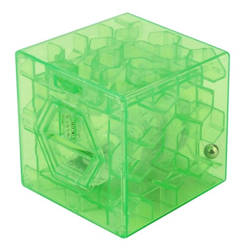Educational Toy Jigsaw Puzzles 3D Cube Puzzle Money Maze Fun Brain Game Learning - Picture 8 of 10