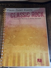 PIANO CHEAT SHEETS CLASSIC ROCK 100 Favorites Musical Shorthand