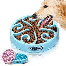 Nobleza 1 Pack Slow Feeder Dog Bowl Large 20.4cm/8.03in Dog Food Bowls to Slow