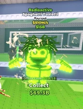 Steal A Brainrot Radioactive spaghetti tualetti
