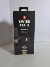 Swiss Tech 500-LUMENS RECHARGEABLE LED HEADLAMP USB-C WEATHER-PROOF ULTRA BRIGHT