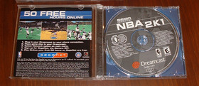 NBA 2K1, Sega Sports (Sega DreamCast) - Complete CIB - Tested MINT