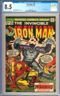 Iron Man #56 High Grade Bronze Age Doctor Strange Marvel Comic 1973 CGC 8.5