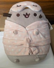 Gund Pusheen Plush Sleepover Pusheen Stuffed Animal Rare 2019